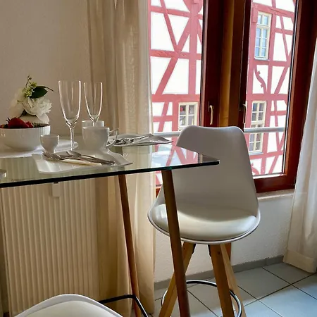 Apartmán Fachwerkzeit - Altstadt, Wlan, Klima, Parkplatz, Balkon, 2-4 Pers Limburg an der Lahn