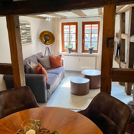 Fachwerkzeit - Altstadt, Wlan, Klima, Parkplatz, Balkon, 2-4 Pers Apartmán *