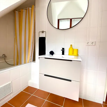 Apartmán Fachwerkzeit - Altstadt, Wlan, Klima, Parkplatz, Balkon, 2-4 Pers