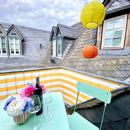 Apartmán Fachwerkzeit - Altstadt, Wlan, Klima, Parkplatz, Balkon, 2-4 Pers Limburg an der Lahn